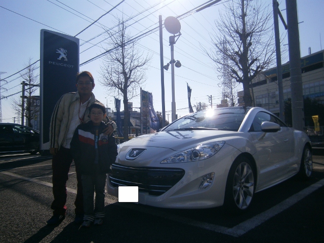 308Cielo＆RCZ　LHDお納車情報