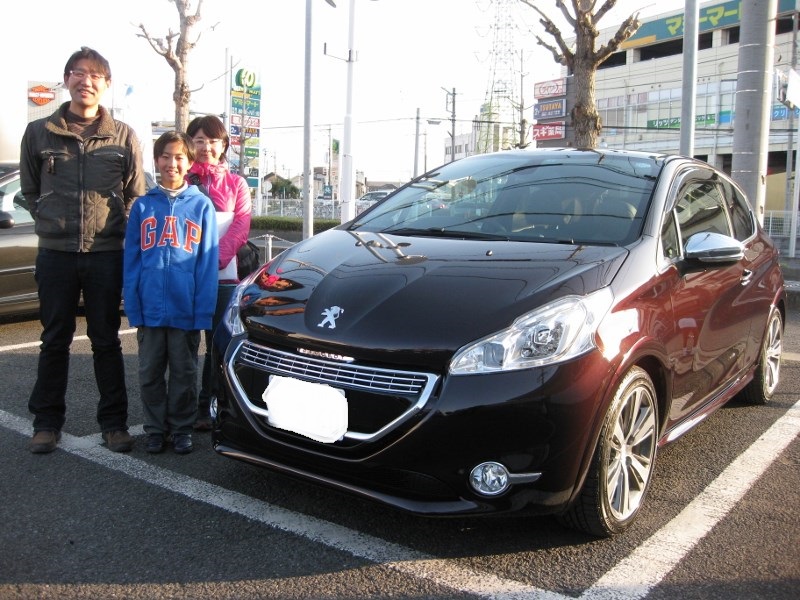 208GTi、208XY お納車情報
