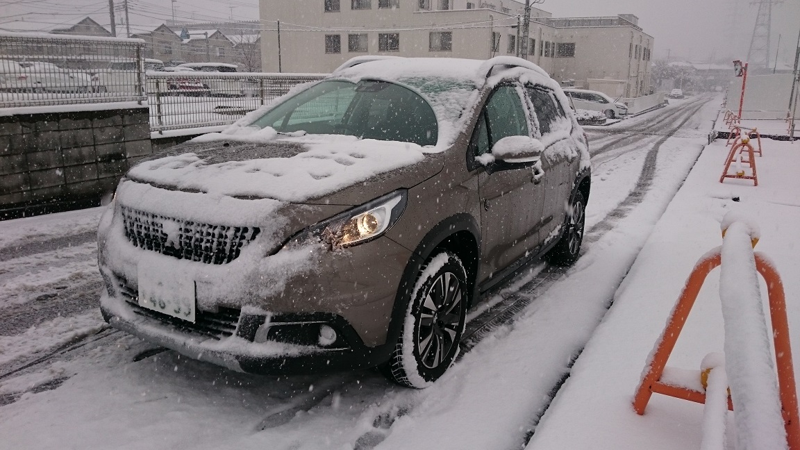 5008GTの雪道ドライブ