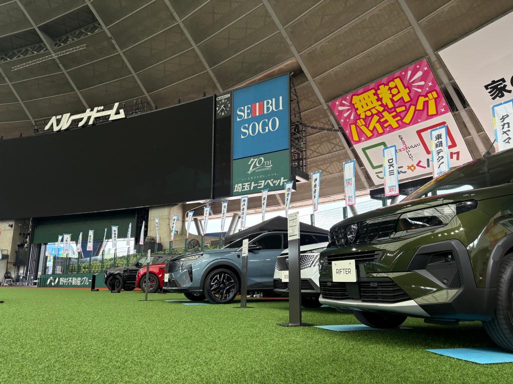 PEUGEOT人気モデルがライオンズ祭りに出張展示❗️