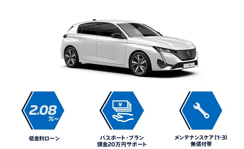 頭金サポート20万円　好評実施中！