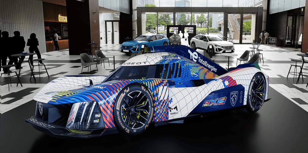 PEUGEOT 9X8展示@東京ミッドタウン　9/2(土)、3(日)