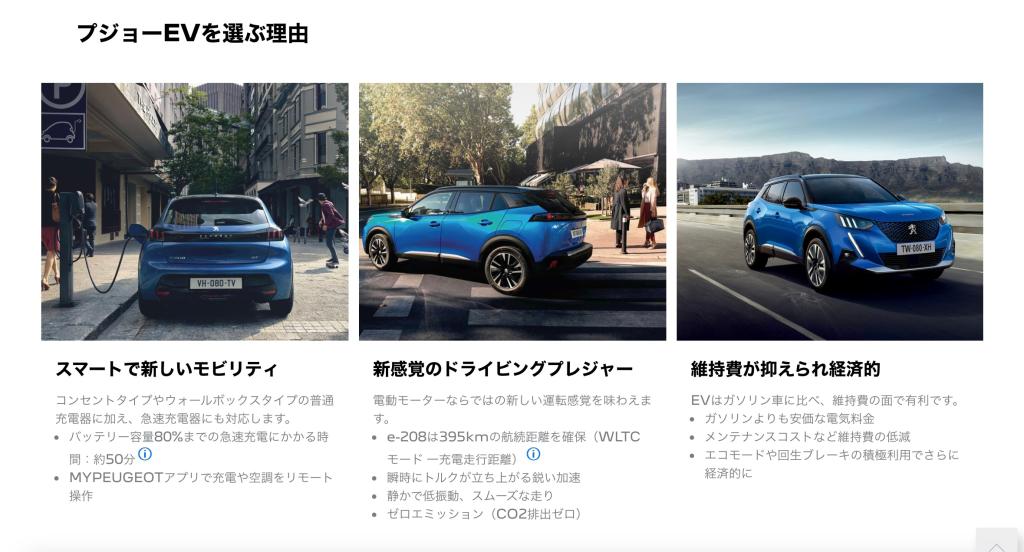 PEUGEOT EVキャンペーン💡