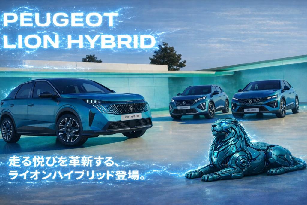 PEUGEOT HYBRIDでスマートなドライブを 🚙💨
