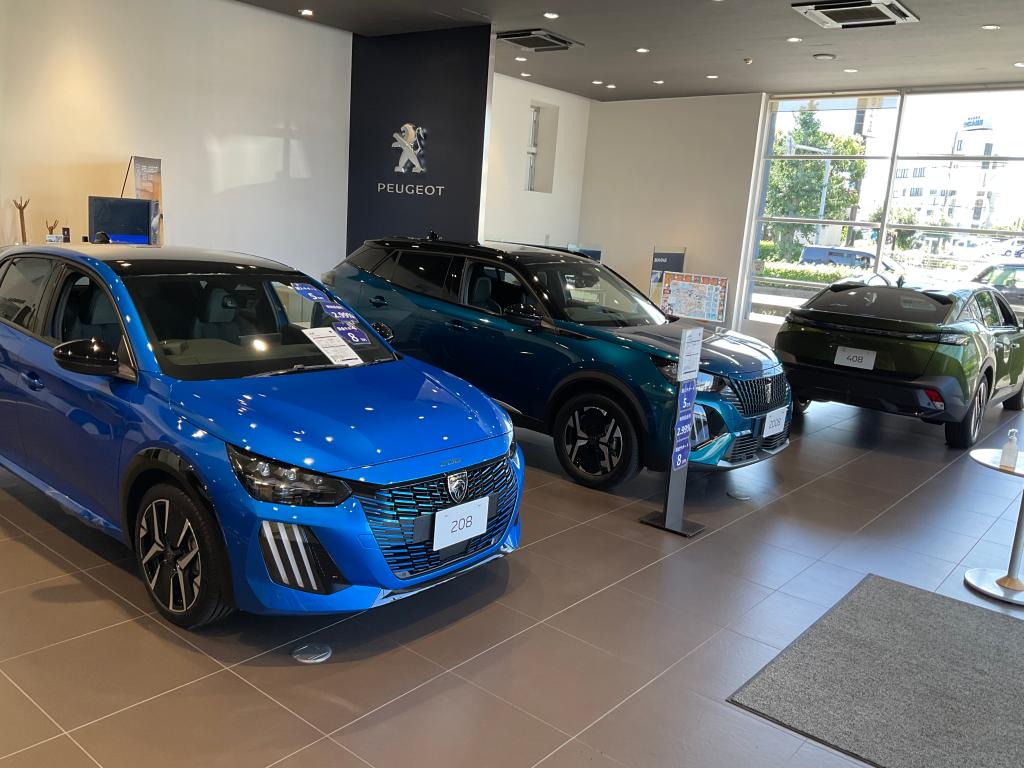 色鮮やかなカラーが似合うフランス車🇫🇷